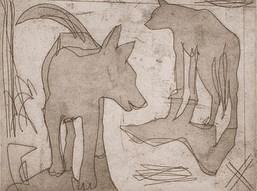 Evolution of the Wolf: Works from the Collection Featuring Man's Best Friend
