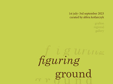 Figuring Ground